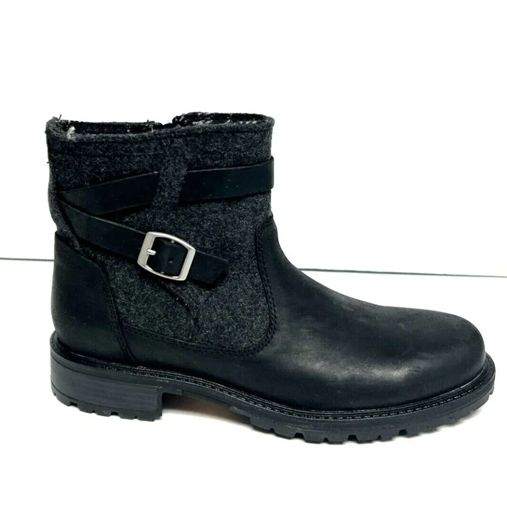 Merrell Women's Legacy Buckle Waterproof Boot Black Size 7.5 M